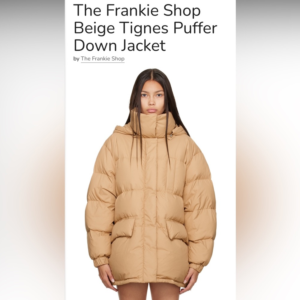 The Frankie Shop puffer M size